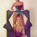 Две девушки в купальниках на фоне разорванной рамы 1989.jpg